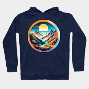 Sunset Serenity Peak Hoodie